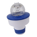 8 Inch Pools Chemical Dispenser 11cm Lighted Floating Pool Chlorine Tablet Dispenser for Spa Hot Tub Pools