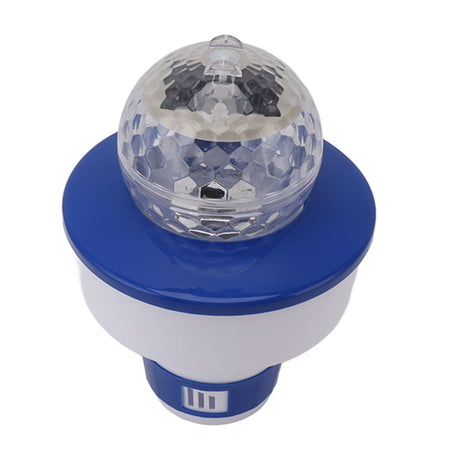 8 Inch Pools Chemical Dispenser 11cm Lighted Floating Pool Chlorine Tablet Dispenser for Spa Hot Tub Pools