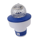 8 Inch Pools Chemical Dispenser 11cm Lighted Floating Pool Chlorine Tablet Dispenser for Spa Hot Tub Pools