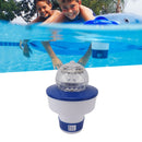 8 Inch Pools Chemical Dispenser 11cm Lighted Floating Pool Chlorine Tablet Dispenser for Spa Hot Tub Pools