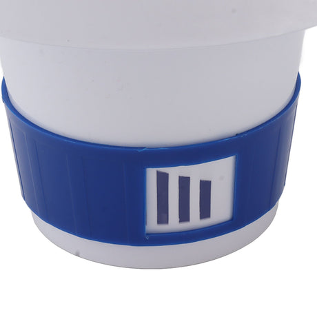 8 Inch Pools Chemical Dispenser 11cm Lighted Floating Pool Chlorine Tablet Dispenser for Spa Hot Tub Pools