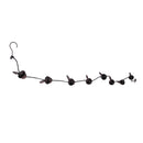 Rain Chain Outdoor Mobile Birds Cup Rain Chain Decorative Replacement for Gutters Downspouts