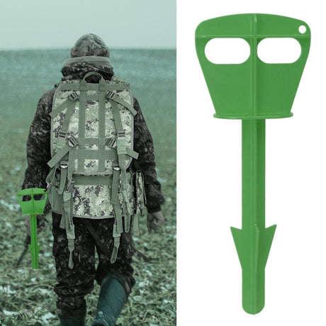 Butt Out Tool Plastic Hunters Butt Out Tool for Deer Large Livestock Anal Cleaning Green