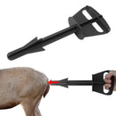 Butt Out Tool Plastic Hunters Butt Out Tool for Deer Large Livestock Anal Cleaning Grey