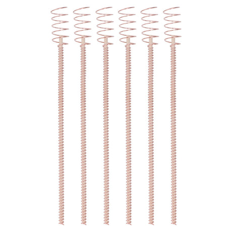 12 Inch Electric Cultivation Plant Pile Electroculture Gardening Copper Coil Antenna Set for Garden Plants Vegetables