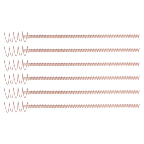 12 Inch Electric Cultivation Plant Pile Electroculture Gardening Copper Coil Antenna Set for Garden Plants Vegetables