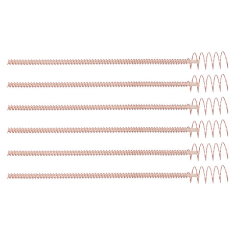 12 Inch Electric Cultivation Plant Pile Electroculture Gardening Copper Coil Antenna Set for Garden Plants Vegetables