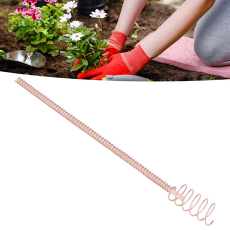 12 Inch Electric Cultivation Plant Pile Electroculture Gardening Copper Coil Antenna Set for Garden Plants Vegetables