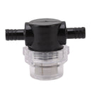 Water Pump Strainer ABS G1/4 Pump Twist On Strainer Irrigation Pipeline Filter for RV Marine Boat Lawn