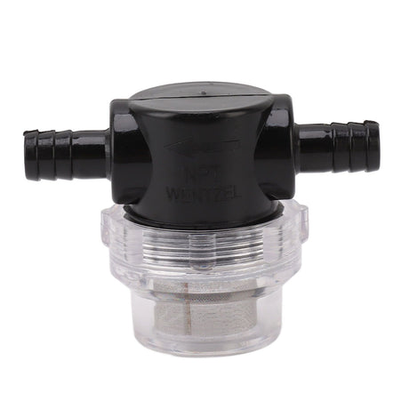 Water Pump Strainer ABS G1/4 Pump Twist On Strainer Irrigation Pipeline Filter for RV Marine Boat Lawn