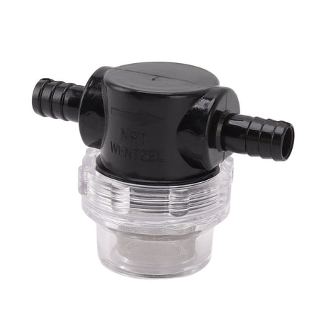 Water Pump Strainer ABS G1/4 Pump Twist On Strainer Irrigation Pipeline Filter for RV Marine Boat Lawn