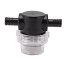 Water Pump Strainer ABS G1/4 Pump Twist On Strainer Irrigation Pipeline Filter for RV Marine Boat Lawn