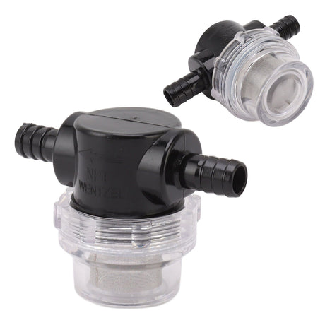 Water Pump Strainer ABS G1/4 Pump Twist On Strainer Irrigation Pipeline Filter for RV Marine Boat Lawn