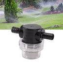 Water Pump Strainer ABS G1/4 Pump Twist On Strainer Irrigation Pipeline Filter for RV Marine Boat Lawn