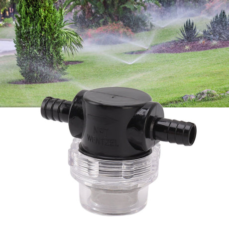 Water Pump Strainer ABS G1/4 Pump Twist On Strainer Irrigation Pipeline Filter for RV Marine Boat Lawn