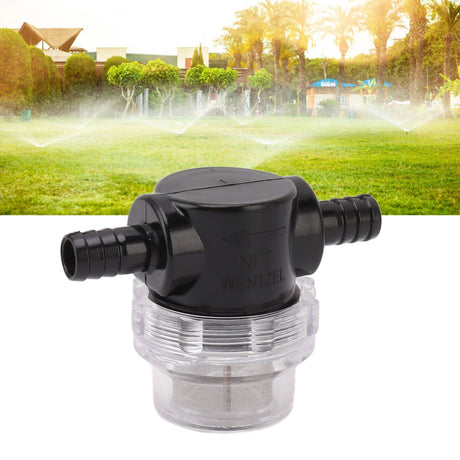 Water Pump Strainer ABS G1/4 Pump Twist On Strainer Irrigation Pipeline Filter for RV Marine Boat Lawn