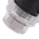 Water Pump Strainer ABS G1/4 Pump Twist On Strainer Irrigation Pipeline Filter for RV Marine Boat Lawn