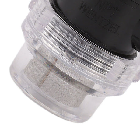 Water Pump Strainer ABS G1/4 Pump Twist On Strainer Irrigation Pipeline Filter for RV Marine Boat Lawn