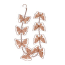 Butterfly Rain Chain Metal Outdoor Decorative Downspout Hanging Drainage Rain Catcher