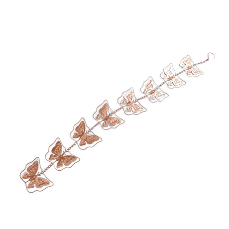 Butterfly Rain Chain Metal Outdoor Decorative Downspout Hanging Drainage Rain Catcher