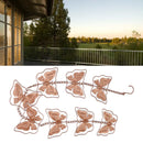 Butterfly Rain Chain Metal Outdoor Decorative Downspout Hanging Drainage Rain Catcher