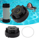 Chlorinator Cover with O Ring Gasket Compatible for Hayward CL220 Chlorinator Feeder Tight Sealing