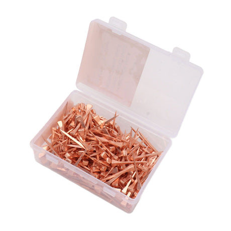 250Pcs Horseshoe Nails Copper Plated Rustproof Equestrian Riding Equipment Pet Supplies 45mm E3