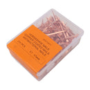 250Pcs Horseshoe Nails Copper Plated Rustproof Equestrian Riding Equipment Pet Supplies 45mm E3