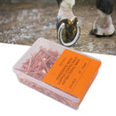 250Pcs Horseshoe Nails Copper Plated Rustproof Equestrian Riding Equipment Pet Supplies 45mm E3