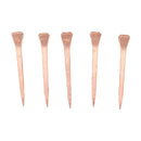 250Pcs Horseshoe Nails Copper Plated Rustproof Equestrian Riding Equipment Pet Supplies 45mm E3
