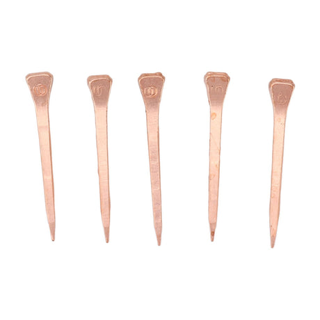 250Pcs Horseshoe Nails Copper Plated Rustproof Equestrian Riding Equipment Pet Supplies 45mm E3