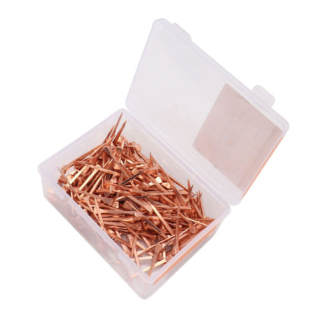 250Pcs Horseshoe Nails Copper Plated Rustproof Equestrian Riding Equipment Pet Supplies 47.5mm E4