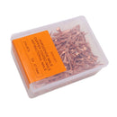 250Pcs Horseshoe Nails Copper Plated Rustproof Equestrian Riding Equipment Pet Supplies 47.5mm E4