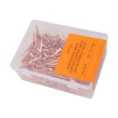 250Pcs Horseshoe Nails Copper Plated Rustproof Equestrian Riding Equipment Pet Supplies 47.5mm E4