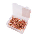 250Pcs Horseshoe Nails Copper Plated Rustproof Equestrian Riding Equipment Pet Supplies 47.5mm E4