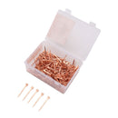 250Pcs Horseshoe Nails Copper Plated Rustproof Equestrian Riding Equipment Pet Supplies 51mm E5