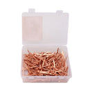 250Pcs Horseshoe Nails Copper Plated Rustproof Equestrian Riding Equipment Pet Supplies 51mm E5