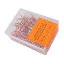 250Pcs Horseshoe Nails Copper Plated Rustproof Equestrian Riding Equipment Pet Supplies 51mm E5