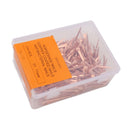 250Pcs Horseshoe Nails Copper Plated Rustproof Equestrian Riding Equipment Pet Supplies 51mm E5
