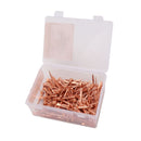 250Pcs Horseshoe Nails Copper Plated Rustproof Equestrian Riding Equipment Pet Supplies 51mm E5
