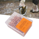 250Pcs Horseshoe Nails Copper Plated Rustproof Equestrian Riding Equipment Pet Supplies 51mm E5
