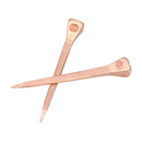 250Pcs Horseshoe Nails Copper Plated Rustproof Equestrian Riding Equipment Pet Supplies 51mm E5