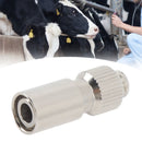 Syringe Needle Tip Stainless Steel Replaceable Multifunctional Tip Syringe Plug for Animal Medical Laboratory