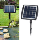Solar Aquarium Air Pump Oxygenator Solar Powered Air Pump Low Noise Solar Pond Aerator with 2 Air Bubble Stones for Pond