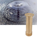 Adjustable Mushroom Fountain Nozzle with Dynamic Landscape Effects Fountain Sprinkler Nozzle Water Spray for Garden Pond Amusement Park G1.5in 15.3CM