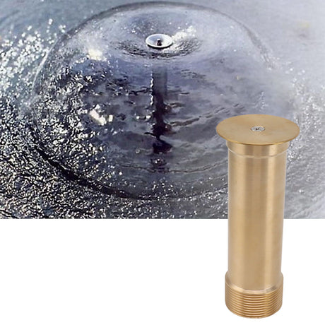 Adjustable Mushroom Fountain Nozzle with Dynamic Landscape Effects Fountain Sprinkler Nozzle Water Spray for Garden Pond Amusement Park G1.5in 15.3CM