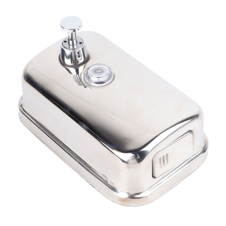 Wall Mount Soap Dispenser Stainless Steel Soap Holder 500ml Capacity for Bathroom Kitchen