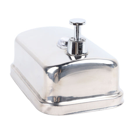 Wall Mount Soap Dispenser Stainless Steel Soap Holder 500ml Capacity for Bathroom Kitchen