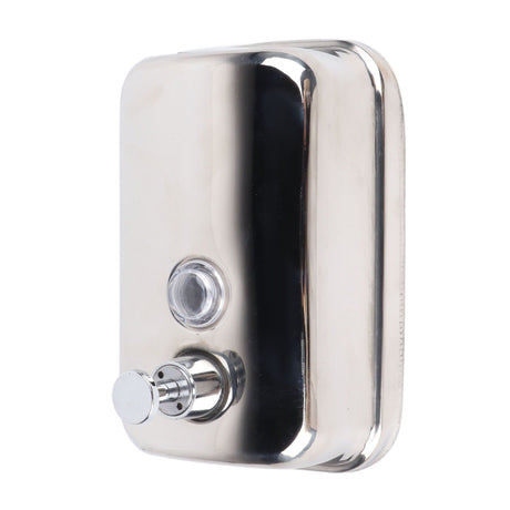 Wall Mount Soap Dispenser Stainless Steel Soap Holder 500ml Capacity for Bathroom Kitchen