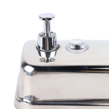 Wall Mount Soap Dispenser Stainless Steel Soap Holder 500ml Capacity for Bathroom Kitchen